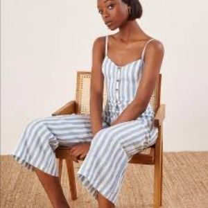 Reformation Torta Adriatic Romper/Jumpsuit Size 2